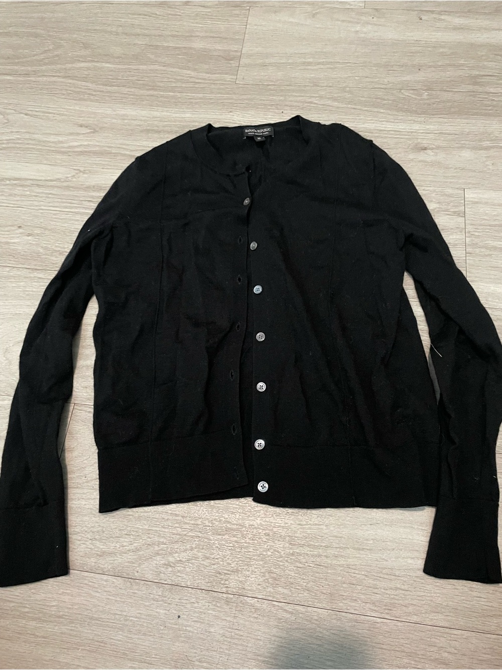 Banana Republic Black Women's Button Cardigan
